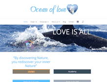 Tablet Screenshot of oceanoflove.nl